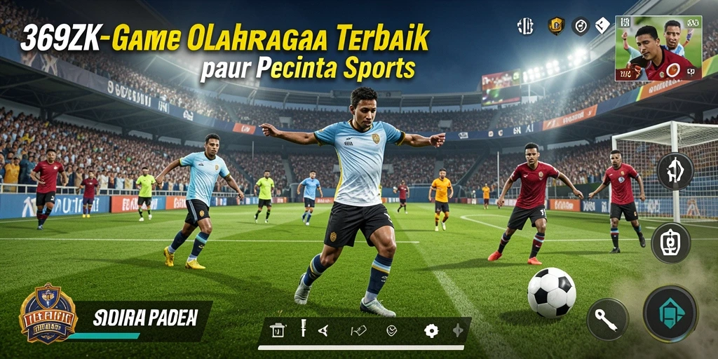 Tampilan gameplay seru di 369ZK menunjukkan momen kompetisi olahraga.