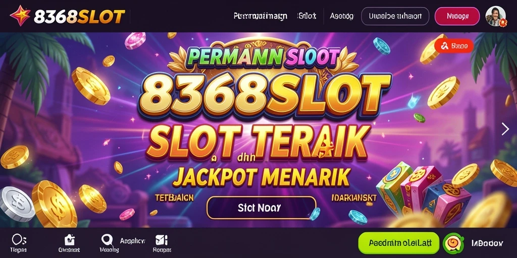 Tampilan gameplay seru dalam 8368SLOT dengan jackpot yang menggiurkan.