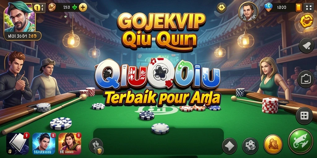 Tampilan gameplay yang menarik dari GOJEKVIP QiuQiu.
